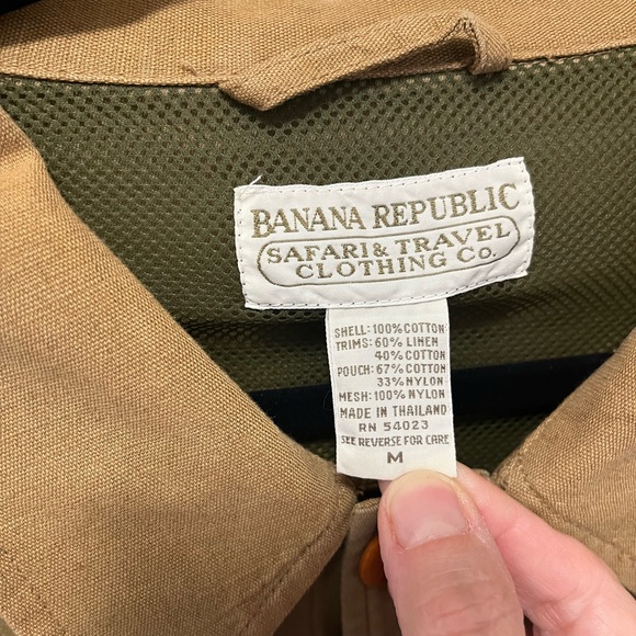 Men’s lightweight “safari” jacket - Picture 2 of 4